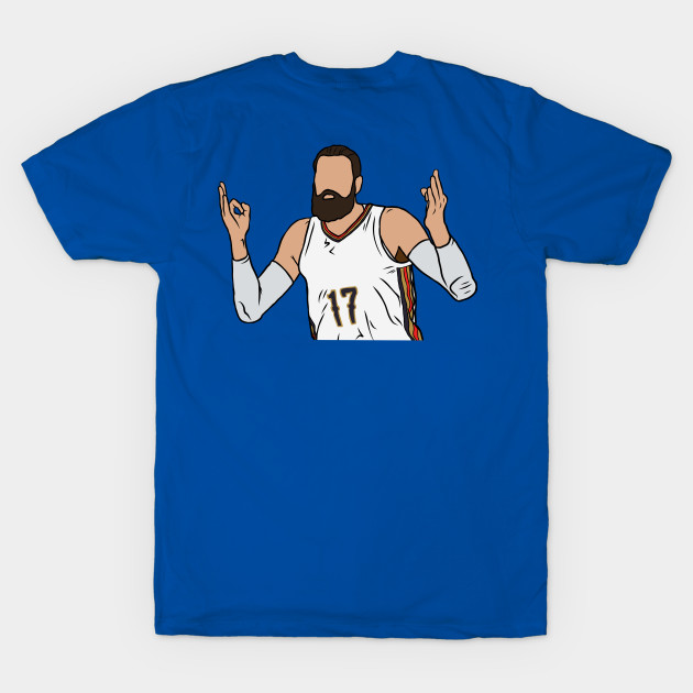 Jonas Valanciunas Shrug 3 Point Celebration by rattraptees